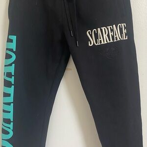 Scarface Men’s or Women’s Joggers - Black and Teal